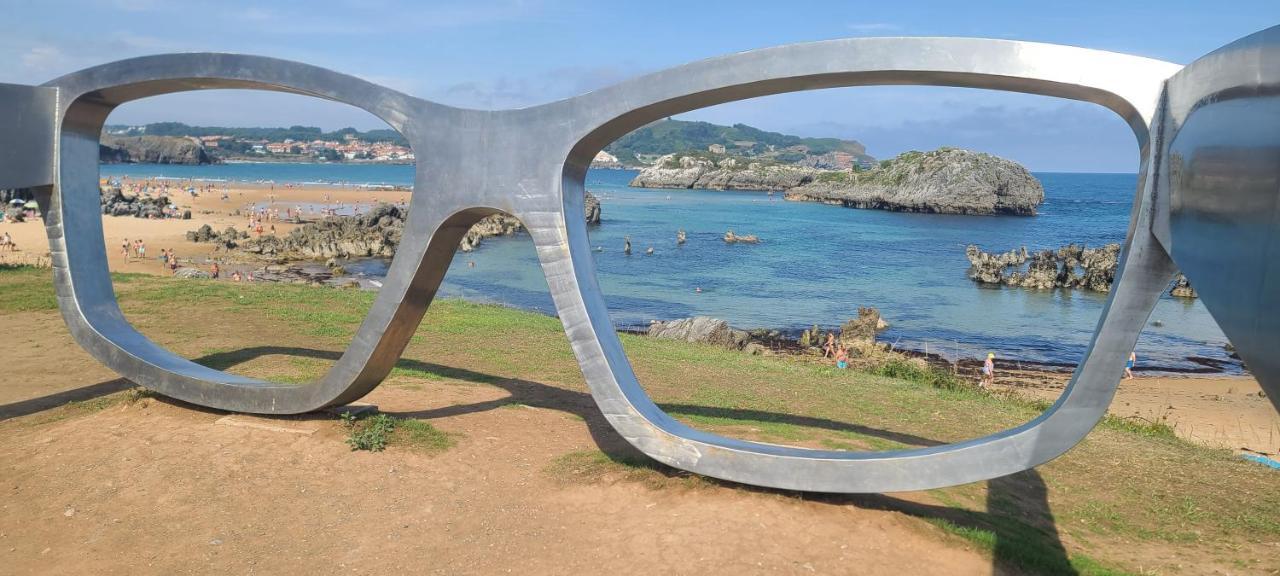 Luminoso Apartamento Playa Ris Con Garaje Noja Eksteriør bilde